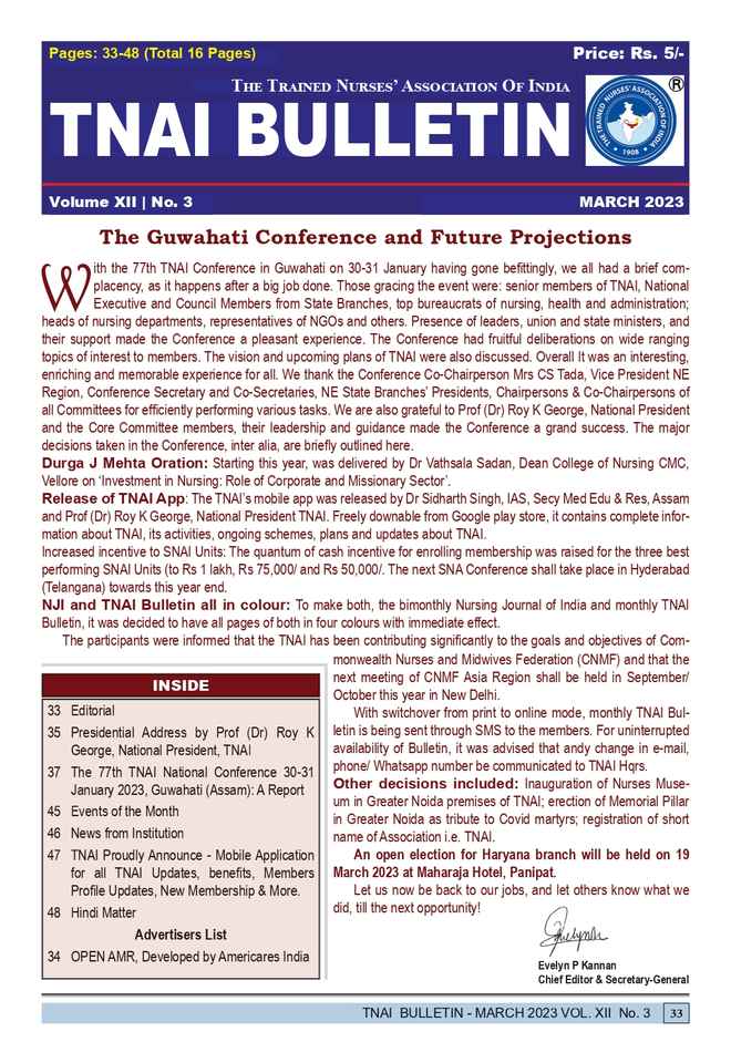 TNAI Monthly Bulletin