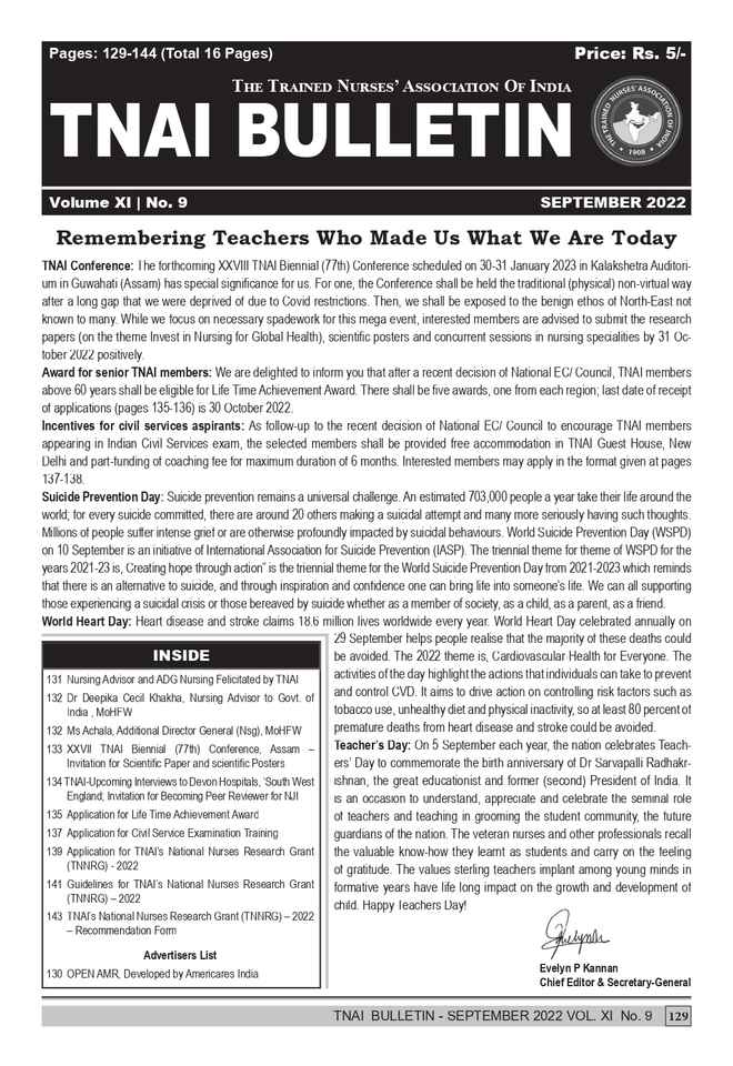 TNAI Monthly Bulletin